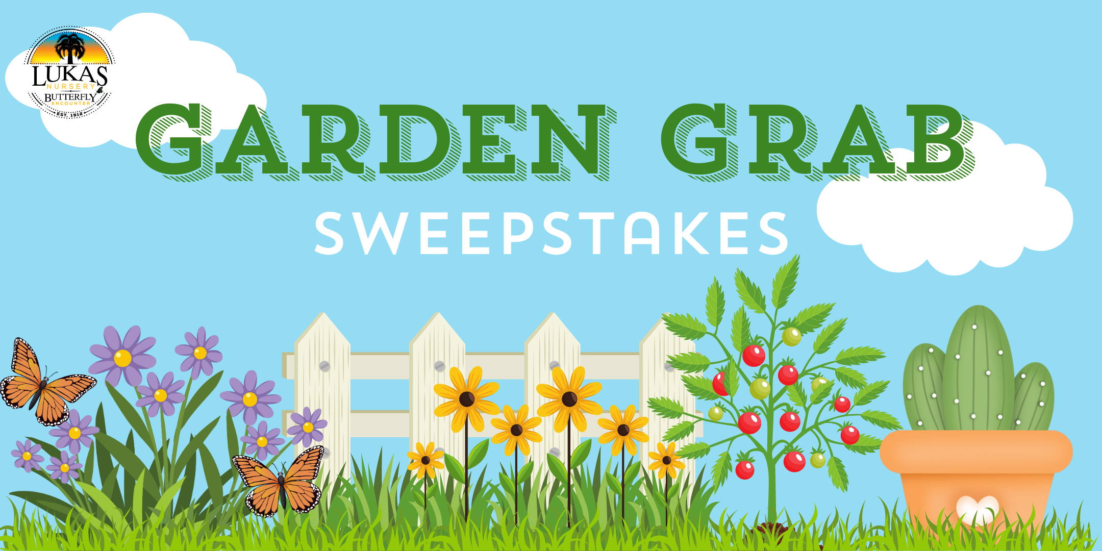 Garden Grab Sweepstakes Graphic